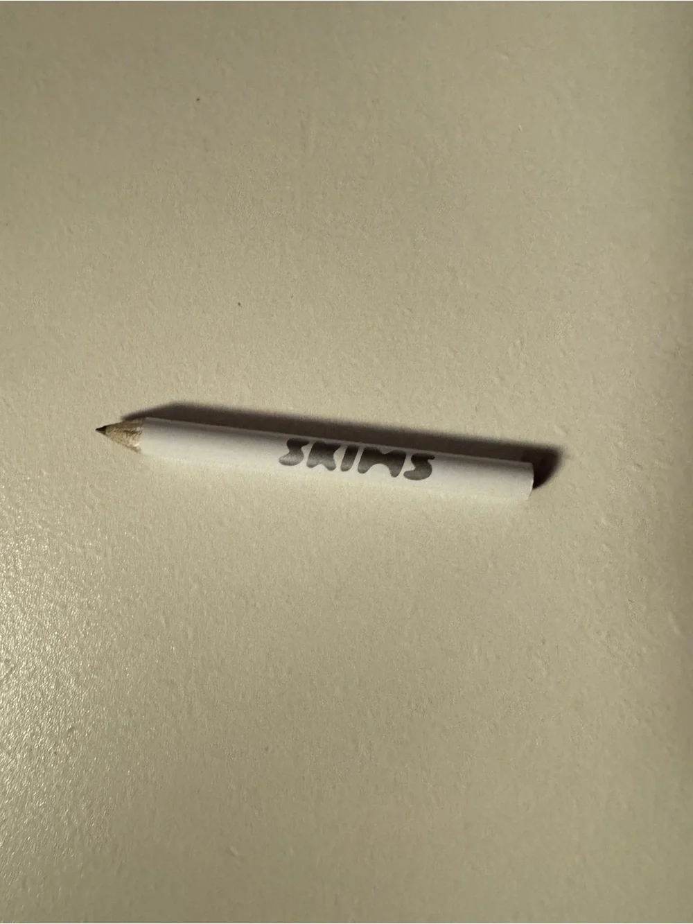 Exclusive Community goods SKIMS White Mini Pencil with Bold Logo
